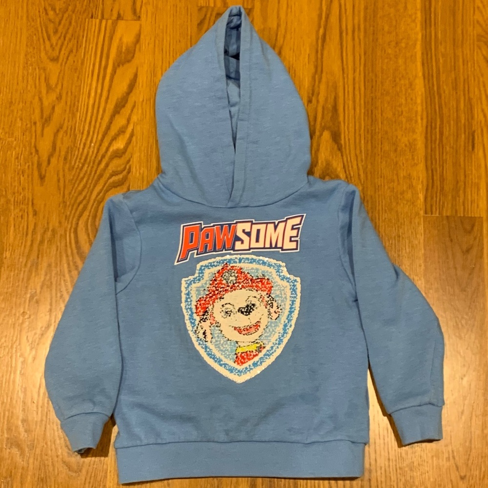 H&M Paw Patrol Flip-sequin Sweatshirt 4-6Y